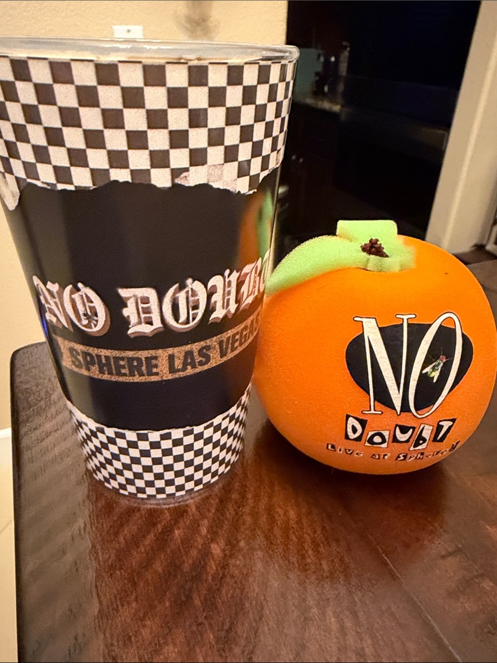 NO DOUBT orange and cup Live at Sphere